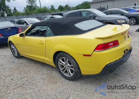 2015 Chevrolet Camaro 1Lt z USA, uszkodzony, nr VIN 2G1FD3D30F9217107